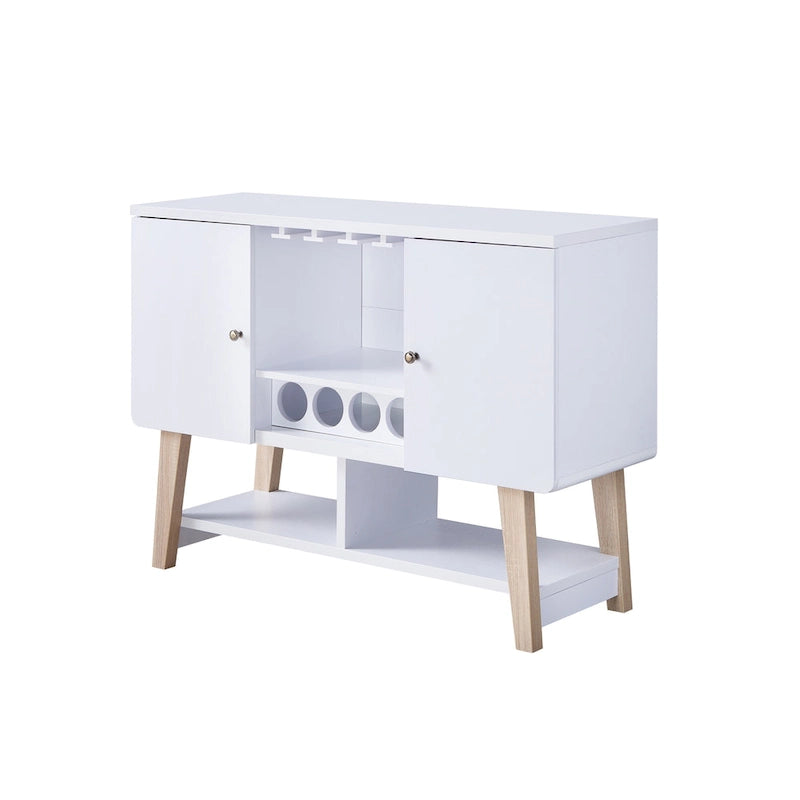 Credenza moderna per buffet a 4 bottiglie