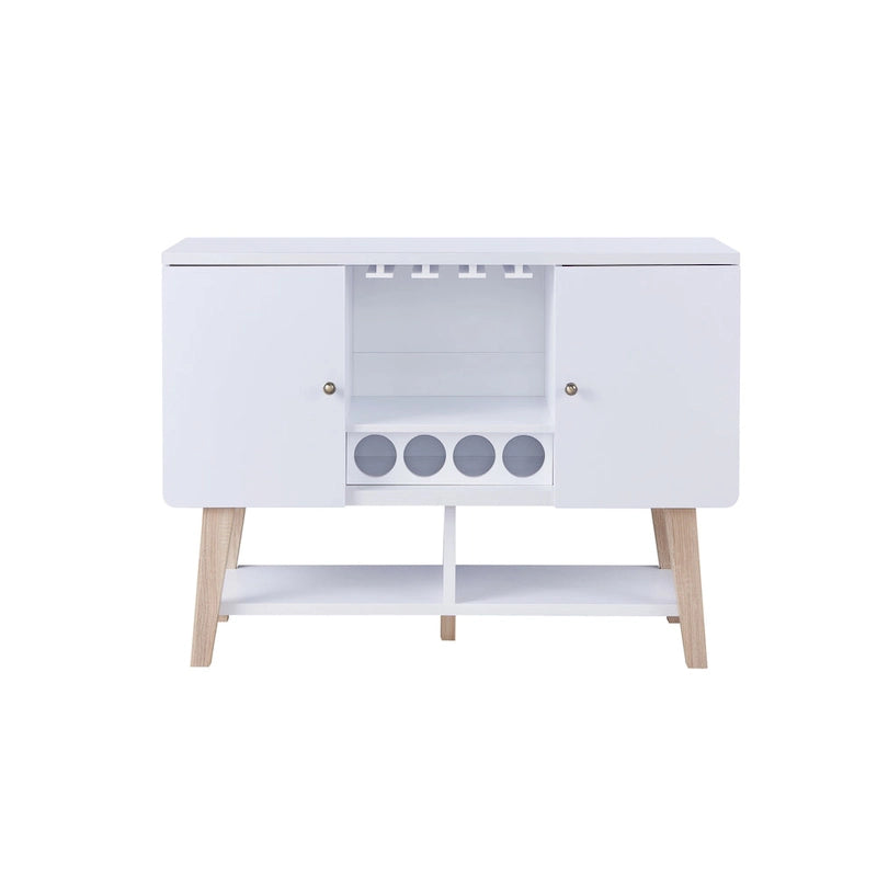 Credenza moderna per buffet a 4 bottiglie