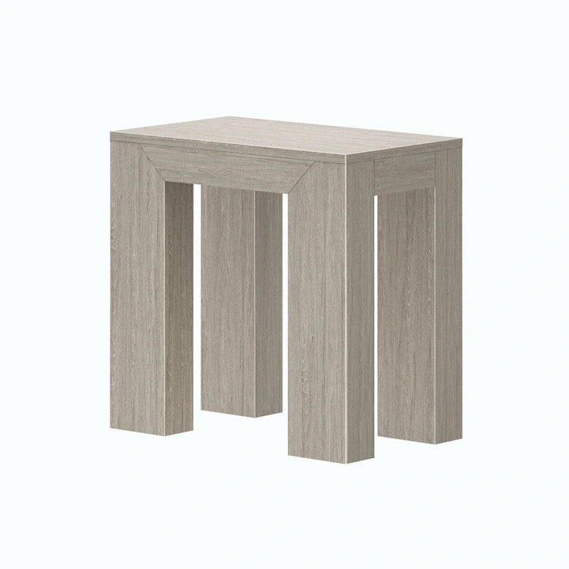 Mesa auxiliar rectangular moderna de estilo minimalista - 25