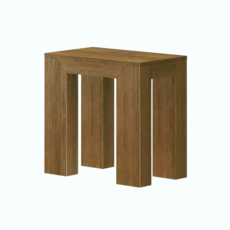 Mesa auxiliar rectangular moderna de estilo minimalista - 25