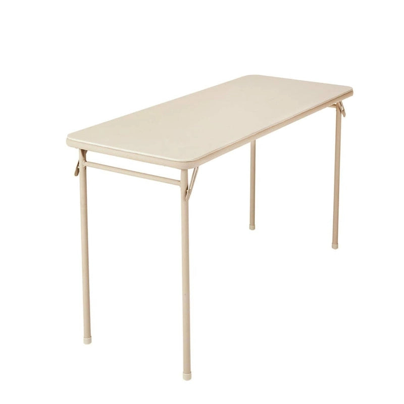 Tavolo pieghevole con piano in vinile da 20 x 48