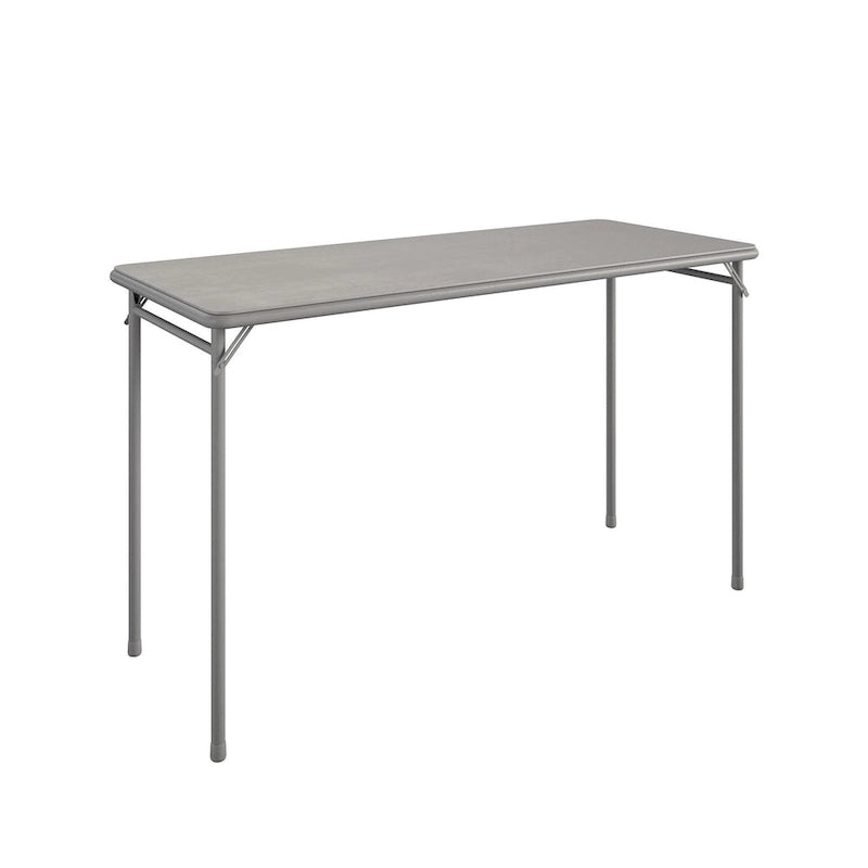 Tavolo pieghevole con piano in vinile da 20 x 48