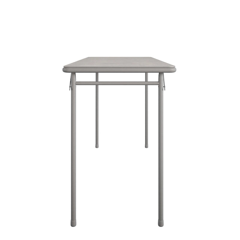 Tavolo pieghevole con piano in vinile da 20 x 48