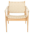 Silla safari de cuero - 24.5 W x 30 L x 30 H - 25W x 30D x 30H