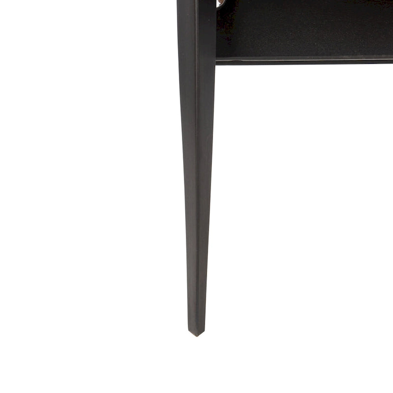 Silla safari de cuero - 24.5 W x 30 L x 30 H - 25W x 30D x 30H