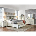 Simply Solid Shanna Solid Wood Storage Platform Bed