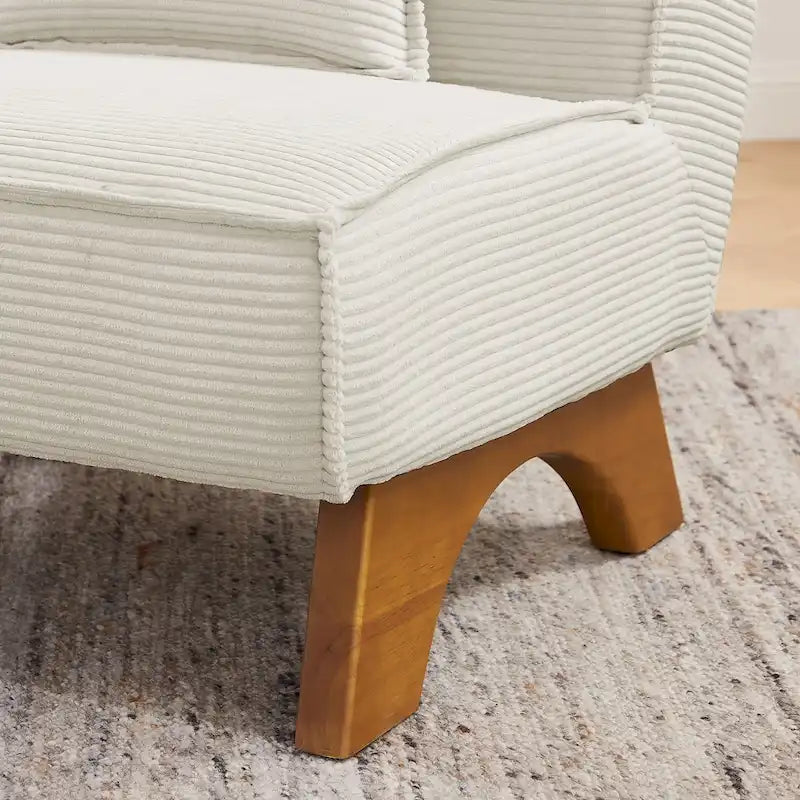 Set di 2 poltrone decorative in poliestere dallo stile rétro