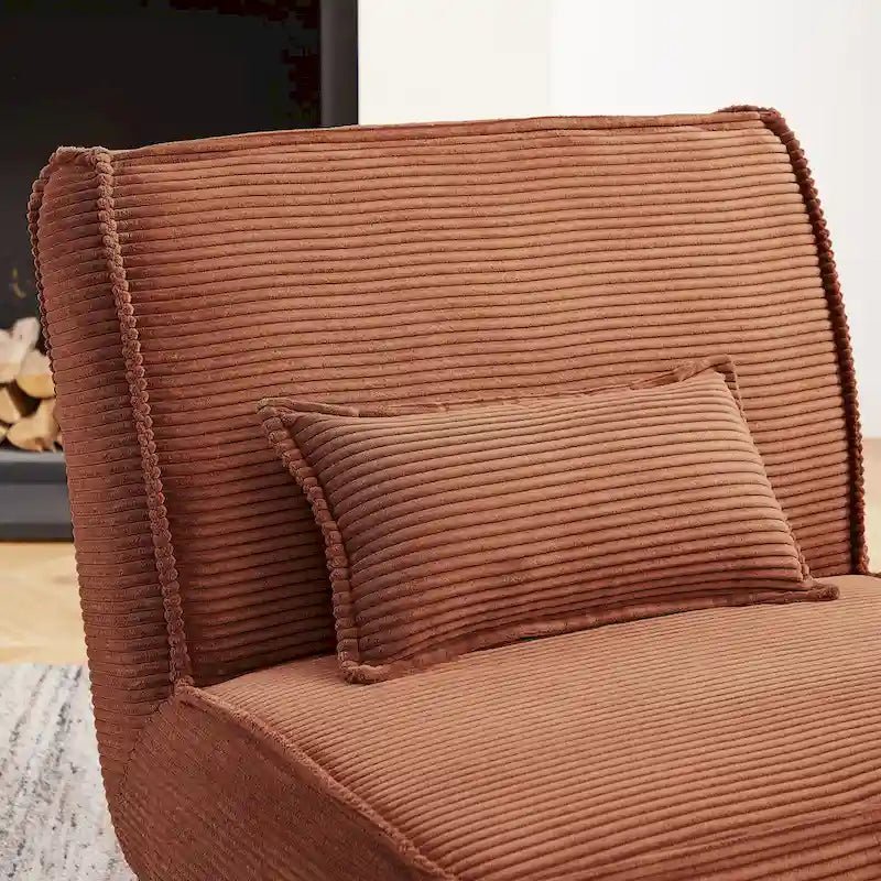 Set di 2 poltrone decorative in poliestere dallo stile rétro