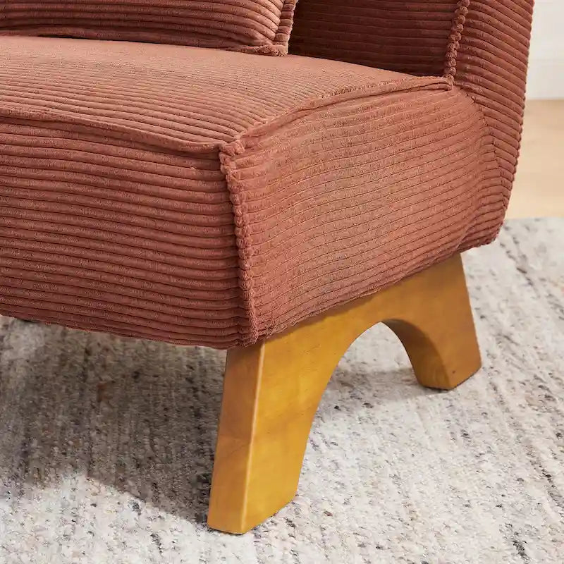Set di 2 poltrone decorative in poliestere dallo stile rétro