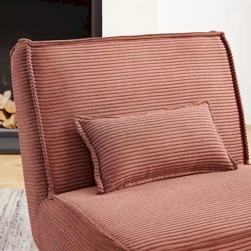 Set di 2 poltrone decorative in poliestere dallo stile rétro