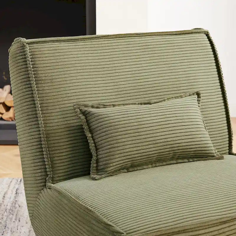 Set di 2 poltrone decorative in poliestere dallo stile rétro