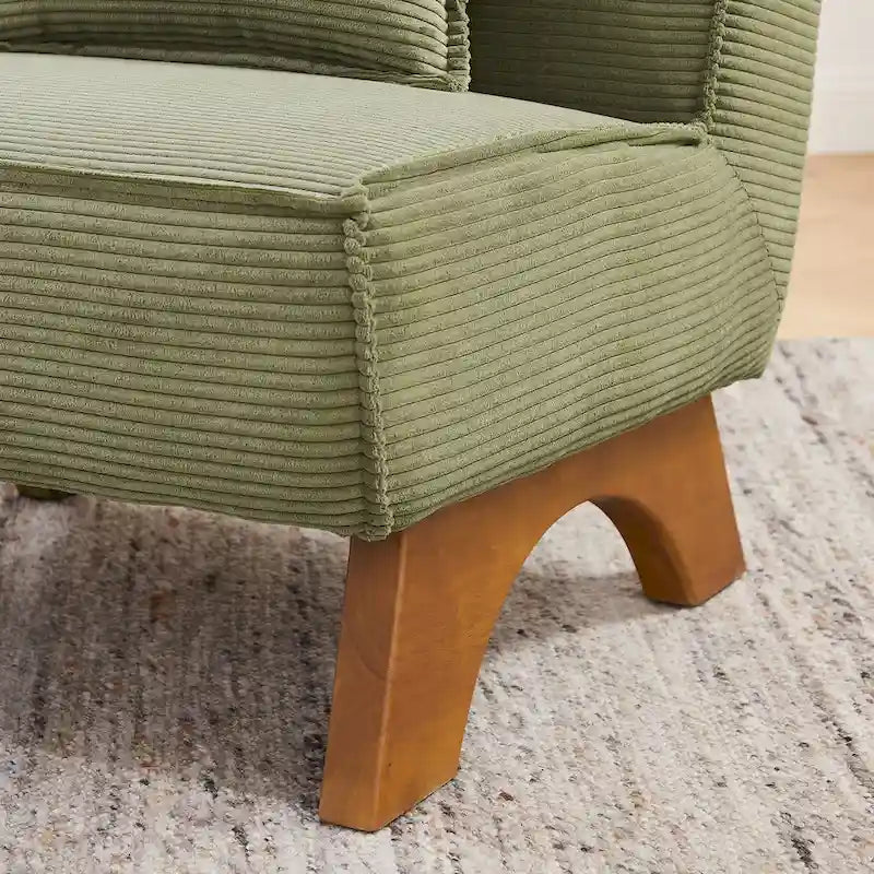 Set di 2 poltrone decorative in poliestere dallo stile rétro