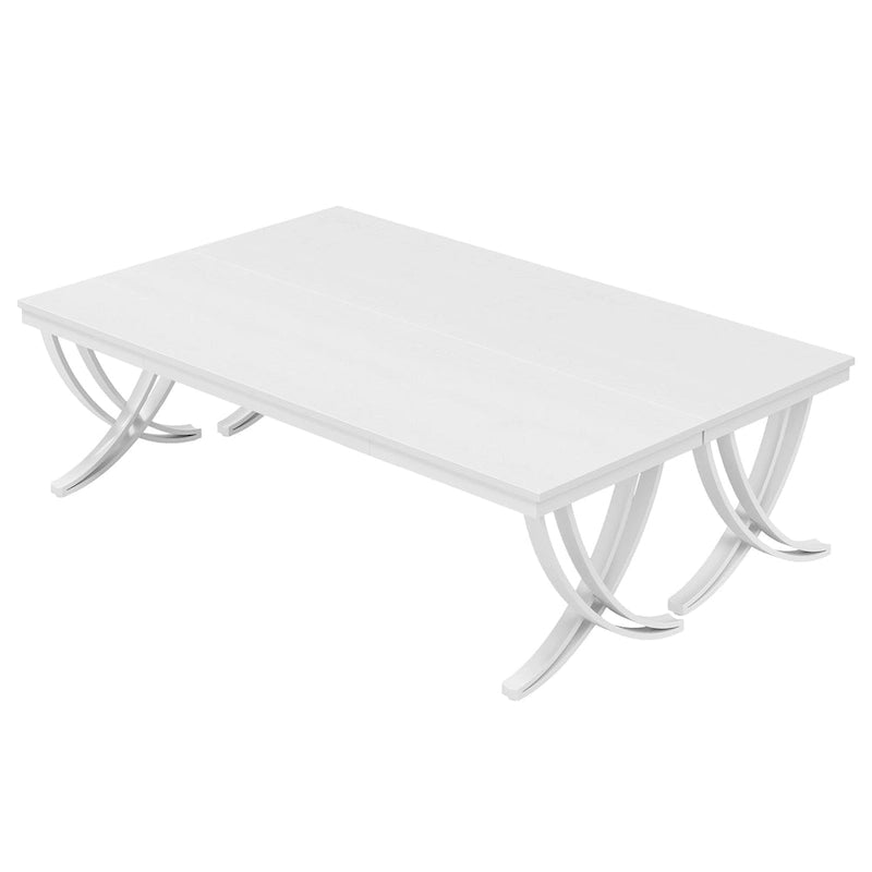Juego de mesa de conferencias, reuniones y seminarios de 6.5FT para 8-12 personas (juego de 2)
