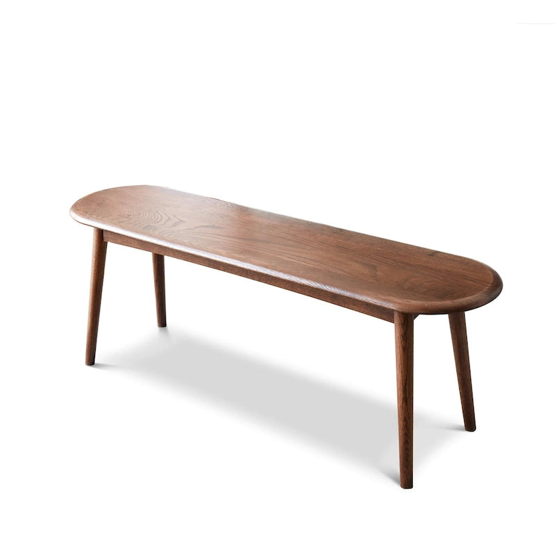 Madera de roble natural para banco de comedor, banco para mesa y banco para sala