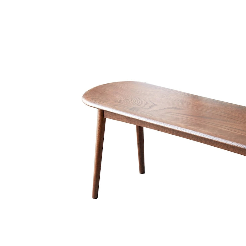 Madera de roble natural para banco de comedor, banco para mesa y banco para sala