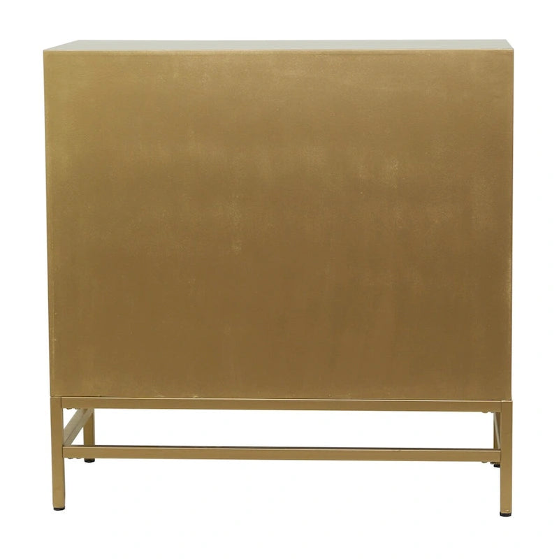 Armario de madera para habitación con frente de espejo - dorado o negro